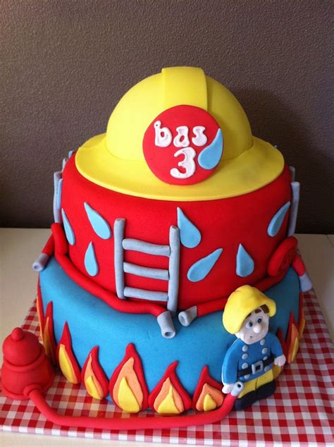 G Teau Anniversaire Sam Le Pompier Pour Merveiller Votre Enfant