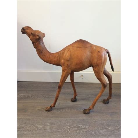 To get more information, read the real reviews left by shoppers so you can make an informed decision. Vintage Leather Camel Statue | Chairish