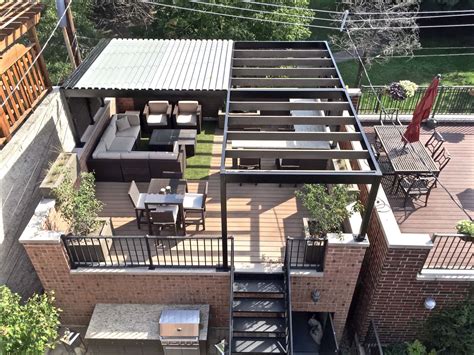 17 Desain Atap Rooftop Di Rumah Kecil Hunian Jadi Tambah Nyaman