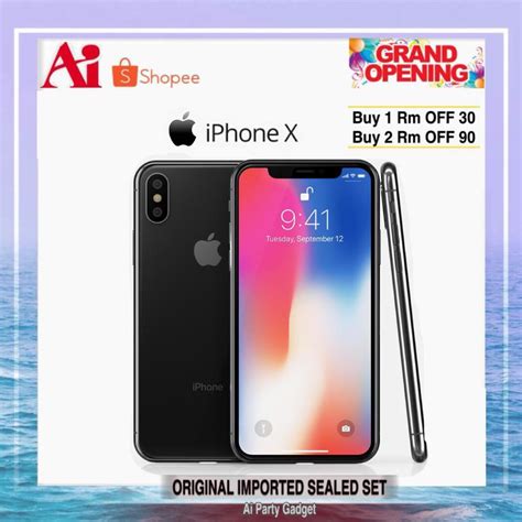 The prices of the new iphones are much more affordable than the previous release price tag of older iphone versions. Apple iPhone X Price in Malaysia & Specs - RM3030 | TechNave