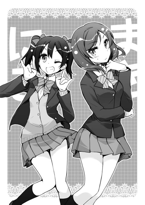 Nishikino Maki And Yazawa Nico Love Live And 1 More Drawn By Gunp