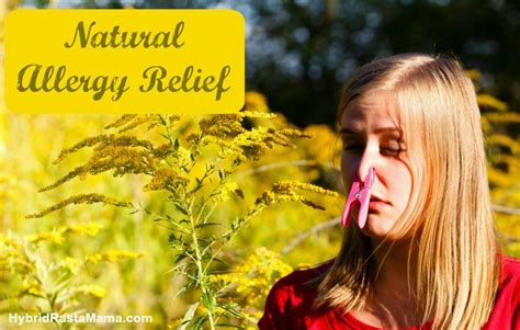 10 Remedies For Natural Allergy Relief Hybrid Rasta Mama