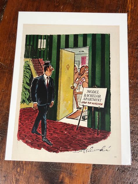 6 Vintage Playboy Cartoon Prints Lot Of 6 Prints From The Etsy