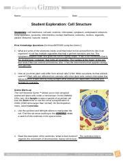 The cells will go through the steps of interphase, prophase, metaphase, anaphase, telophase, and cytokinesis. Activity B Plant cells Get the Gizmo ready Select the ...