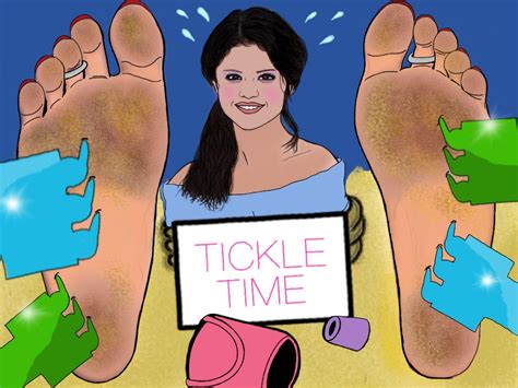 Selena Gomez Ticklish Feet Variant 1 By Monsterpurple On Deviantart