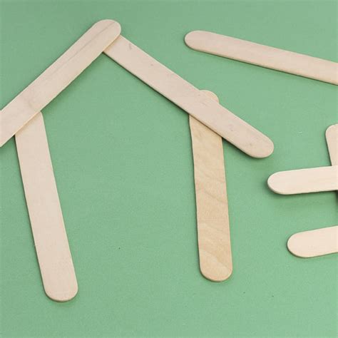 Jumbo Wood Popsicle Craft Sticks Popsicle Sticks And Fan Sticks