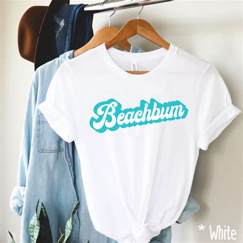Beachbum Beach Bum Shirt Ocean Sea Beach Shirt Summer Shirts Etsy