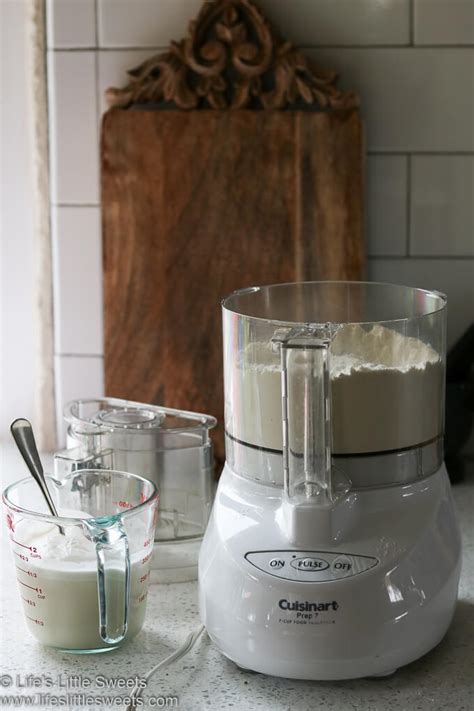 Food Processor Pizza Dough - Life's Little Sweets