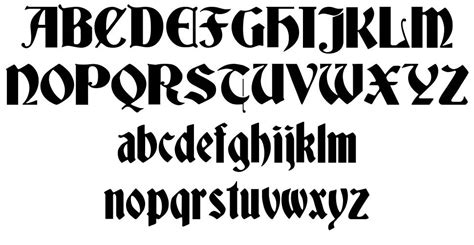 Deutsch Gothic Font By James Fordyce Fontriver