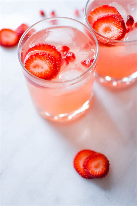 I froze some of the sangria in a decorative ice cube tray. Rosé Strawberry Sangria | A Touch of Teal