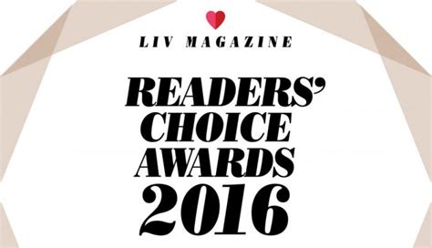 Liv Magazines 2016 Readers Choice Awards Liv