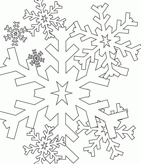 These winter coloring sheets include winter themes such as snowman, ice skating, winter clothes, penguin with snowballs, sledding with friends, snowflakes, snowing, snowmen, and more! Snowflake Coloring Pages For Preschoolers - Coloring Home