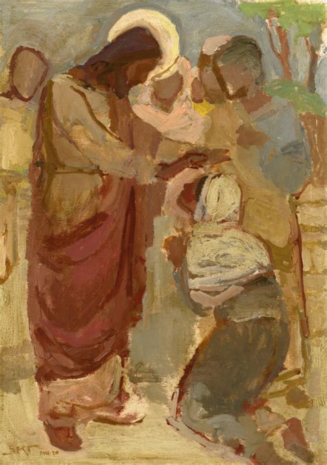 Good Shepherd From The Collection Of J Kirk Richards Artwork Archive