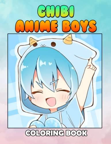 Chibi Anime Boys Coloring Book Adorable Chibi Anime Boys Coloring