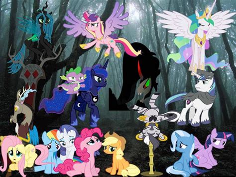 Villains And Ponies By Rarityfan123456 On Deviantart