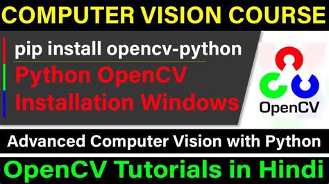 Python Opencv Installation Windows How To Install Opencv For Python