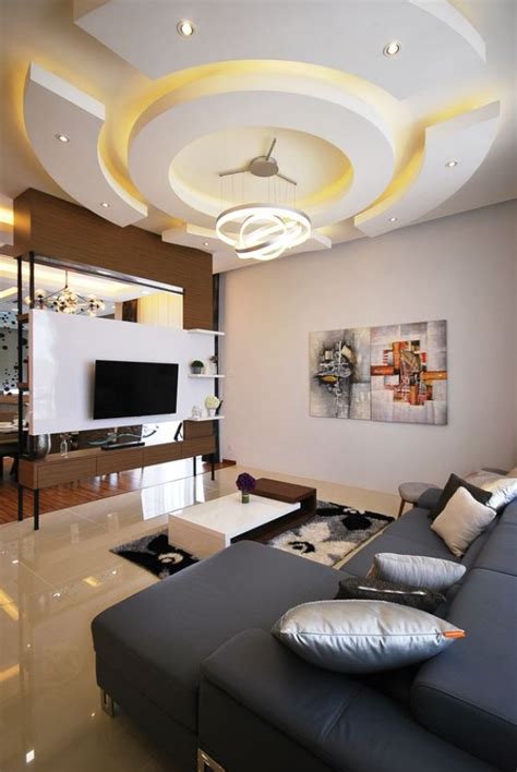 Aplikasikan lampu pada plafon sesuai kebutuhan interior ruangan. 12 Gambar Model Plafon Rumah Terbaik, Interior Auto Mewah ...