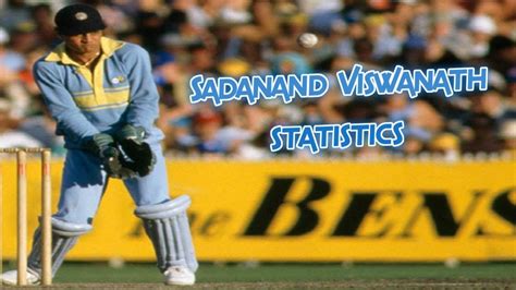 Sadanand Viswanath Cricket Statistics Runs Highest Score Average