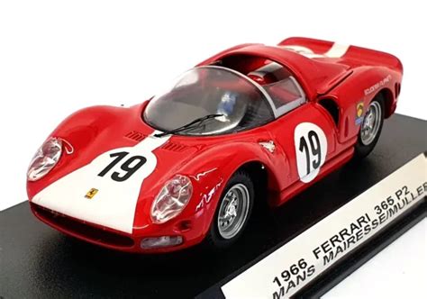 Best Model 143 Scale 9082 Ferrari 365 P2 19 Le Mans 1966 Red 95