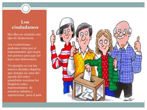 La democracia indirecta o representativa, en cambio, se expresa por intermedio de representantes. Democracia representativa