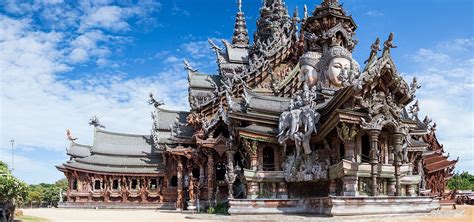 Sanctuary Of Truth Pattaya Thailand Rarchitecturalrevival