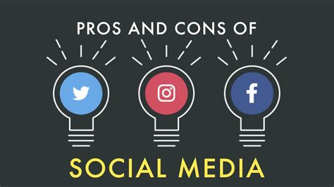 Pros And Cons Of Social Media Social Media Infographic