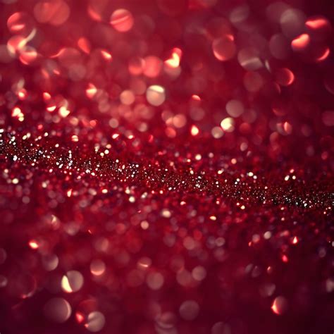 Premium Ai Image Red Glitter Texture