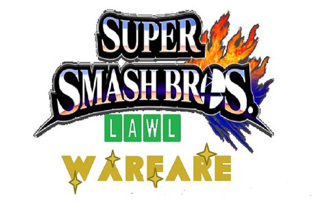 Super Smash Bros Lawl Warfare Logo By Disney08 On Deviantart