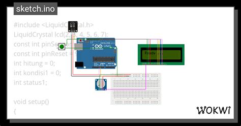 Alat Penghitung Barang Berbasis Arduino Uno Dengan Inframerah Wokwi Esp Stm Arduino