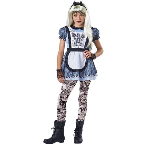 Halloweeen Club Costume Superstore Malice In Wonderland Tween Costume