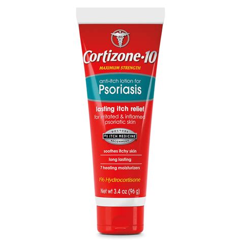 Cortizone 10 Anti Itch Lotion Psoriasis Skin 34 Oz Tube Walmart