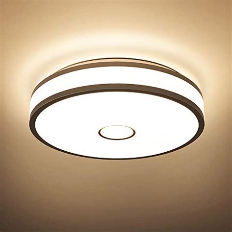 Led wall/ceiling down lights with microwave motion sensor kitchen bathroom lamp. Onforu 18W LED Flush Mount Ceiling Lights, 1600lm Bedroom ...