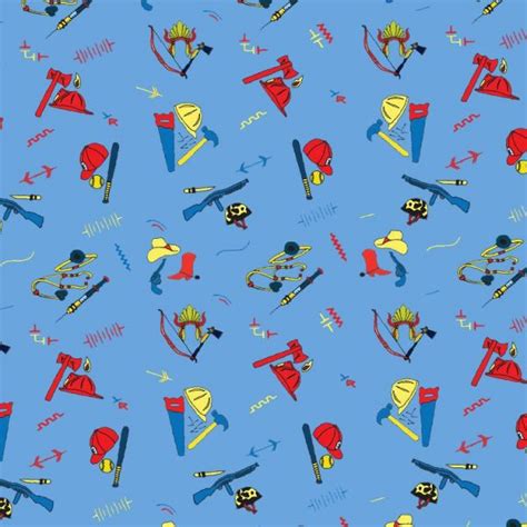 Chucky Fabric Pattern Crew