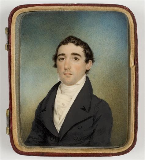 attributed to Sarah Goodridge , American, 1788-1853 Unknown Man about 1830 watercolor on ivory 