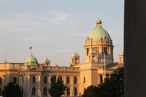 Parliament Of Serbia As Seen From City Hall Belgrade 8 J Osce