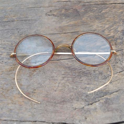 Vintage Windsor Eyeglasses Spectacles Round Frame Eyewear Etsy