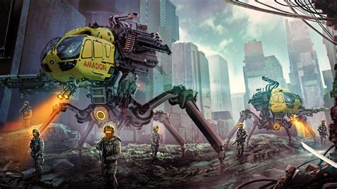 Soldier Science Fiction Digital Art Concept Art