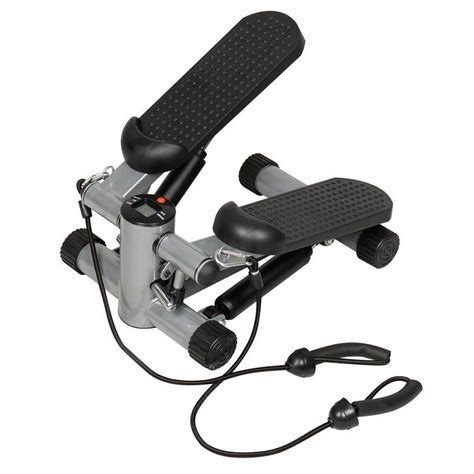 Mini Stepper Trainer Fitness With Power Ropes Silver Shop Today Get