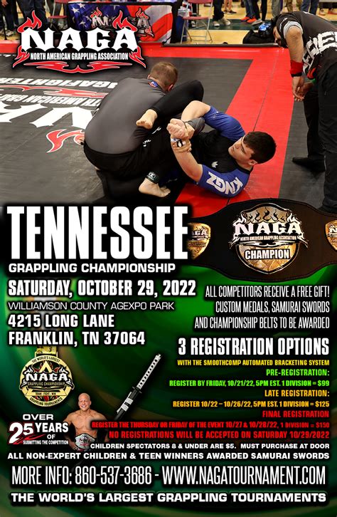 Tennessee Grappling And Bjj Championship Nashville Tn