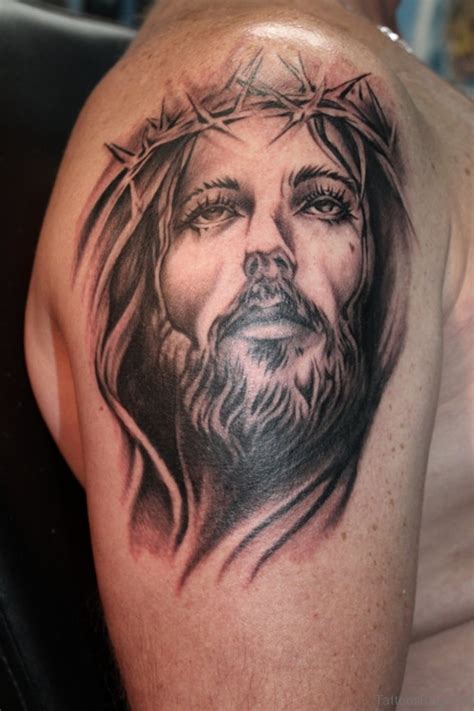 Maybe you would like to learn more about one of these? 61 Classic Jesus Tattoos On Shoulder
