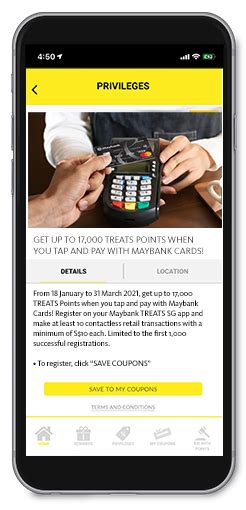 If you want to know how to check the maybank treats point, there is some. Get up to 17,000 TREATS Points when you tap and pay with ...