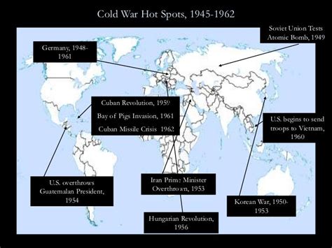 Cold War Hot Spots 1945 1962