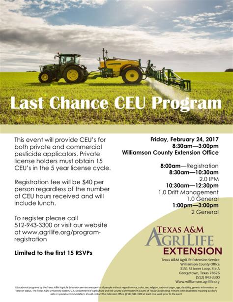 Learn how we can help. Last Chance CEU Program