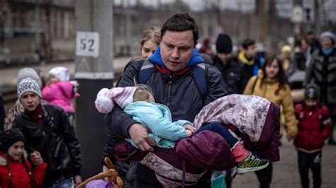 Un Estimates More Than 11 Million People Displaced In Ukraine