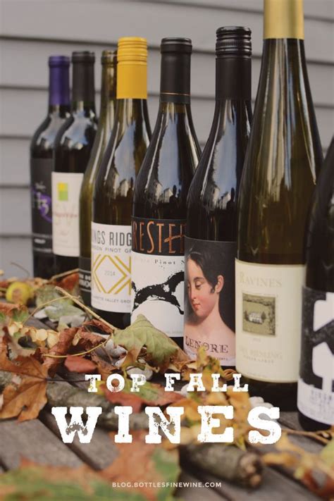 Top 9 Fall Wines New York Washington Oregon Autumn Wine Wines