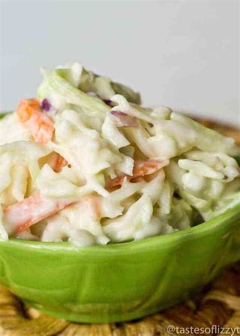 Creamy Coleslaw Recipe An Easy 10 Minute Picnic Side Dish