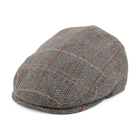 Vintage Mode Gents Wool Blend Tweed Flat Cap Driving Cap Fishing