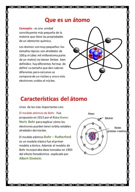 qué Es El Átomo Modelo atomico de diversos tipos