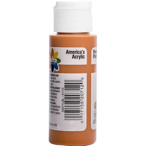 Shop Plaid Delta Ceramcoat Acrylic Paint Terra Cotta Oz