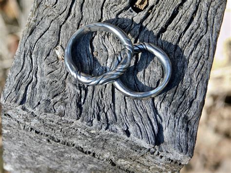 Iron Ring Oathring Pure Iron Viking Iron Ring Pure Products Rings